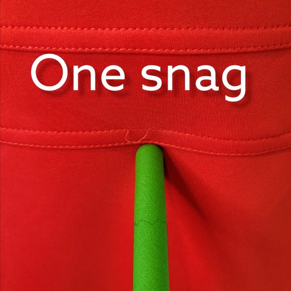 Studio One New York Women's Red Short Sleeves Round Neck Knee Dress - Size 6 - Picture 3 of 5